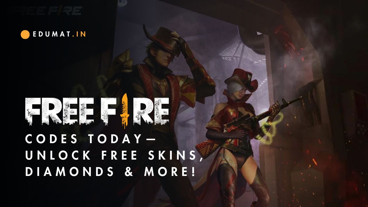 Garena Free Fire Redeem Codes Today